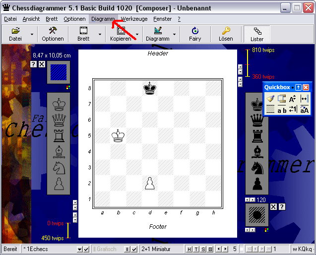 Chessdiagrammer Screenshot 1